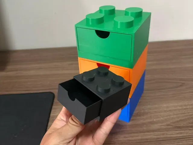 2x2 and 2x4 Stackable Brick! Less support! — Image 2 of 7