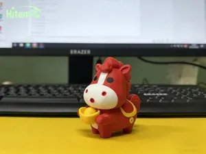 红马招财 · 马年开运手办摆件