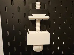 IKEA Skadis Halterung Mini-Schraubstock
