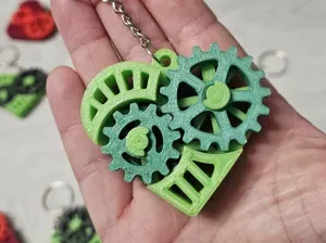 V2 Heart gear fidget toy