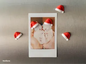 Christmas Santa Hat Magnet (Customizable)
