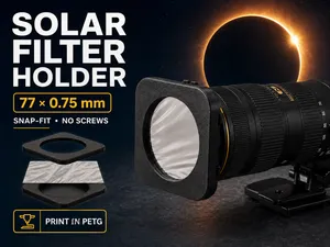 Nikon 77 mm Snap-Fit AstroSolar Filter Holder