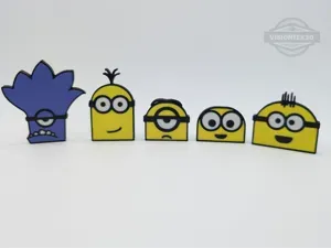 Minions Refrigerator Magnets