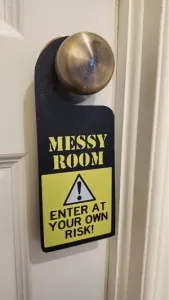 Messy room Enter at your own risk!
