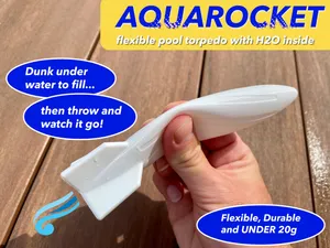AquaRocket: Pool Torpedo with Water Inside!