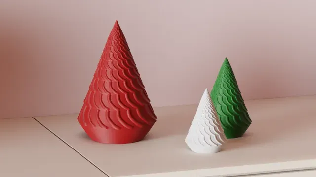 Christmas Tree Tabletop Decoration. Modern Style — Image 5 of 7