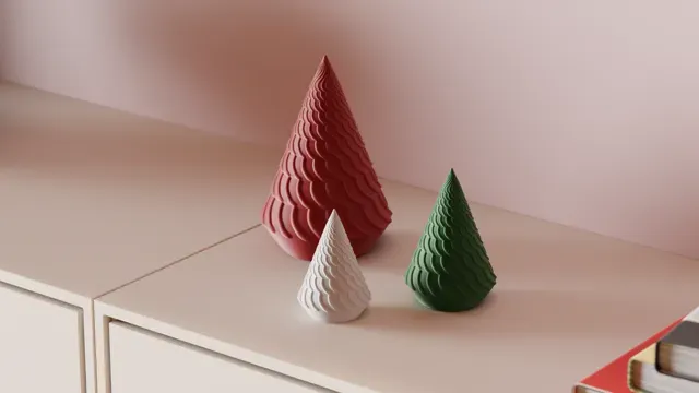 Christmas Tree Tabletop Decoration. Modern Style — Image 2 of 7