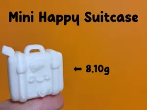 Mini Happy Suitcase – Ready for Adventure!