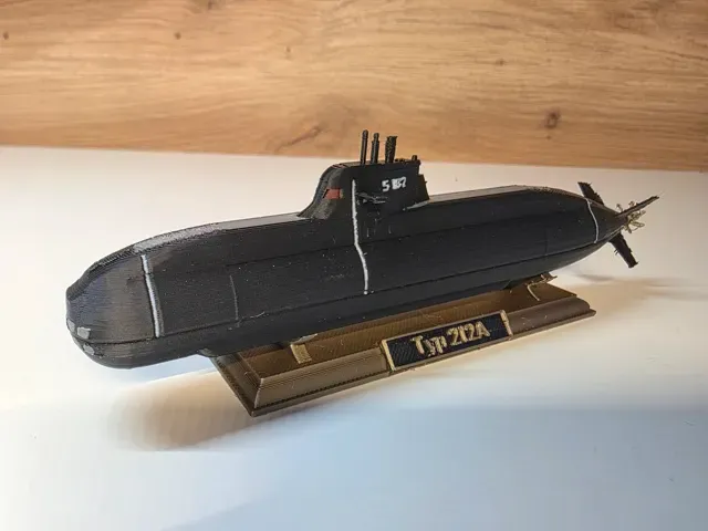 Type 212A German / Italian Submarine 1:350 — Фото 6 из 7