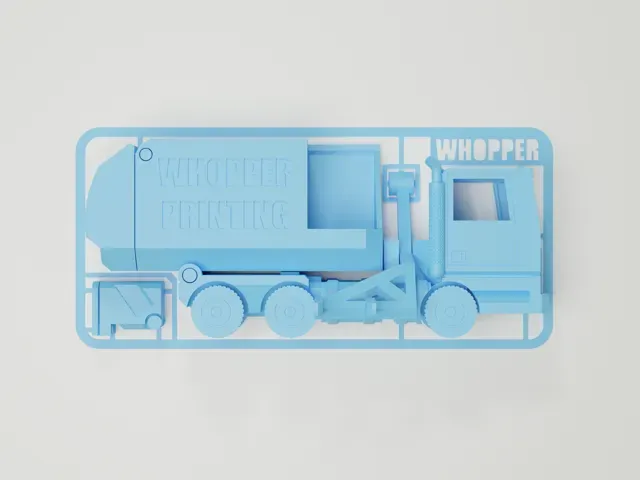Kit Card Version - Print-in-Place Garbage Truck — Image 2 of 5