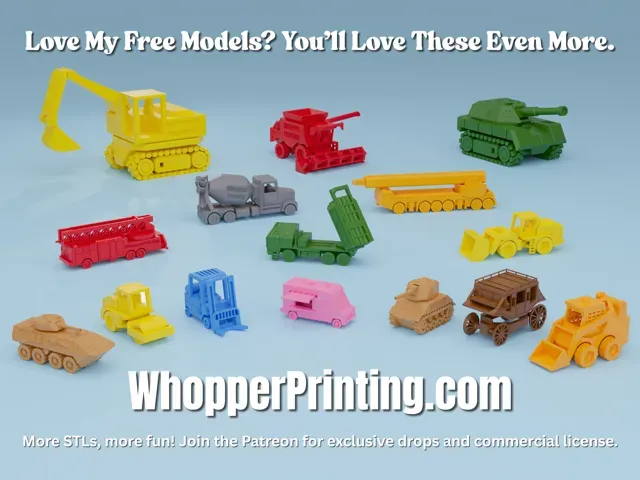 Kit Card Version - Print-in-Place Garbage Truck — Image 3 of 5