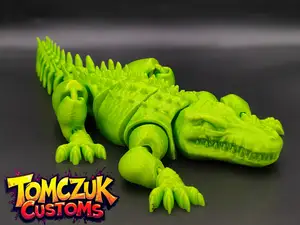Swamp King: Articulated Gator!
