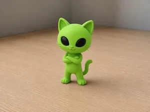 Mini Gato Alien fofo