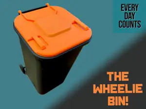Wheelie bin - Trash or storage