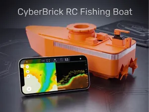 CyberBrick RC Fishing Boat