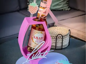 LILLET Team Halter Flasche Deko Fun Party