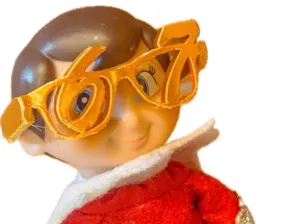 Six Seven Elf on the Shelf Glasses