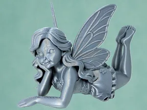 Garden Fairy on her Stomach