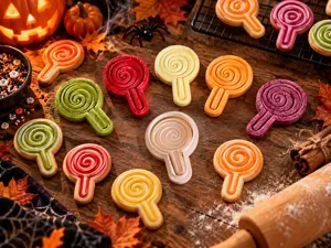 Halloween Lollipop Cookie Cutter & Embosser