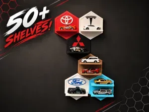 1:64 Diecast Display Shelves
