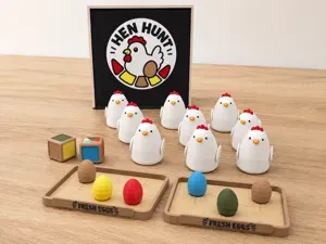 Hen Hunt – Colour Matching Memory Game