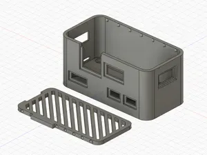 Raspberry pi zero 2 + Waveshare Ethernet HAT case