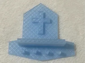 Christian Wall Key Holder With Shelf