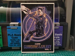Guardians of the Galaxy Poster - Hueforge Art