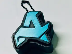 Aurora Gaming Fidget Clicker Keychain