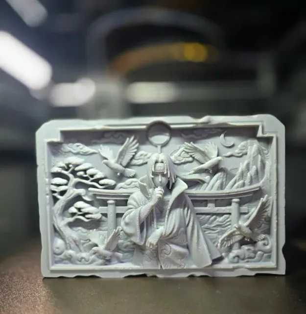 Uchiha Itachi + Relief Plaque - Naruto — Image 11 of 12
