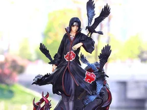 Uchiha Itachi + Relief Plaque - Naruto