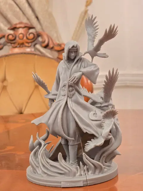 Uchiha Itachi + Relief Plaque - Naruto — Image 6 of 12