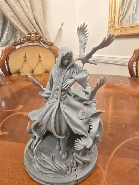 Uchiha Itachi + Relief Plaque - Naruto — Image 5 of 12