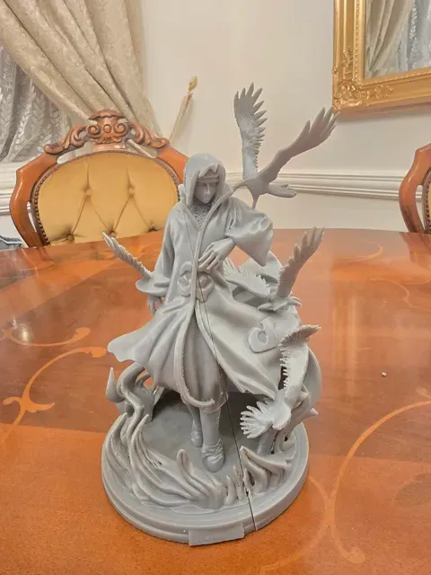 Uchiha Itachi + Relief Plaque - Naruto — Image 4 of 12