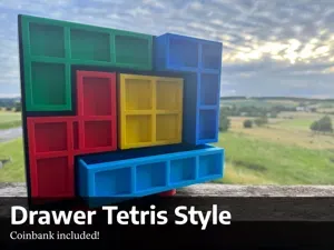 Drawer Tetris Style