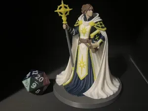 D&D-Kleriker (Mehrfarbig)