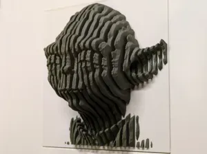 Yoda - Layered Sculpture