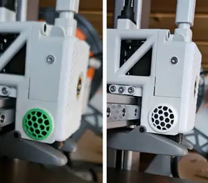A1/A1 Mini fan cover dome honeycomp