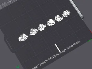 Chinese Clouds - Decorative 3D Print