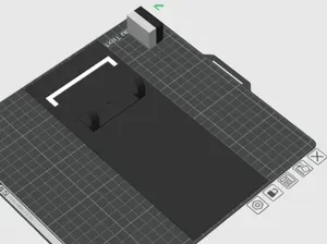Leg0 F1 Speed Champions Wall Mount with Grid Slot