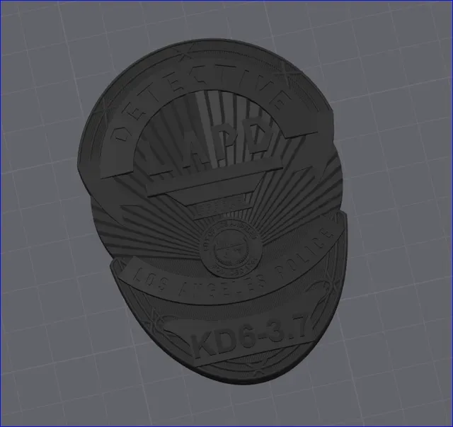 Blade Runner 2049 Detective Badge — Image 4 of 4