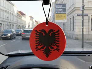 Albanischer Adler Spiegel-Aufhänger