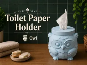 Owl Toilet Paper Holder