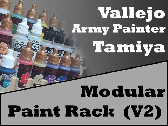 Upgraded Modular Paint Rack/Shelf — Image 2 of 15