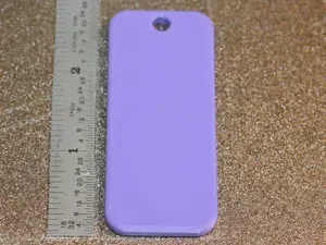 Keychain Blank 30x70mm 6mm Corners