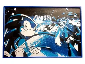Sonic the Hedgehog Hatsune Miku Hueforge Blue Sega