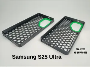 Samsung S25 Ultra HEX case (two designs)