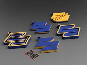 Suzuki S Series Keychain Portachiavi Porteclefs