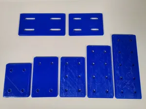 Heavy Duty Wide Mending Plates | 40x4mm (2-Row)