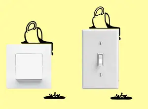Spilled coffee light switch design